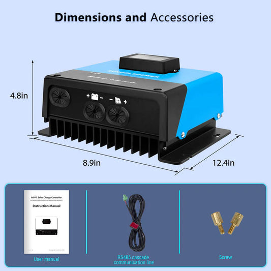 100 Amp MPPT Solar Charge Controller