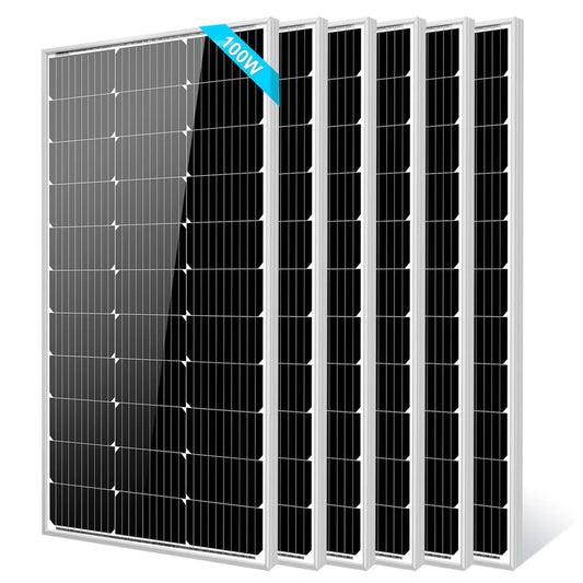 100 Watt Monocrystalline Solar Panel | 6 pcs