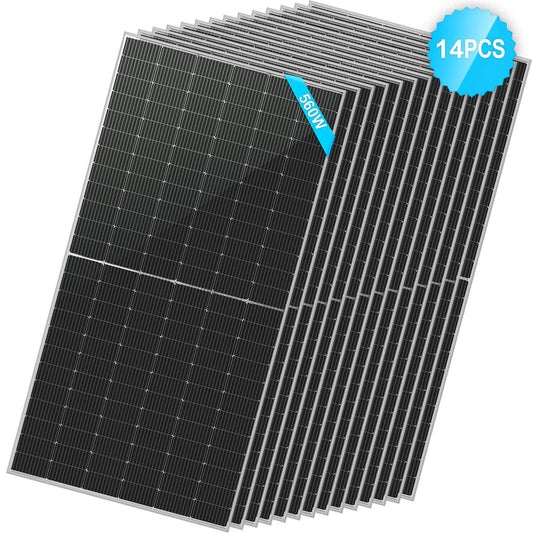 560 Watt Bifacial PERC Solar Panel - 14 units