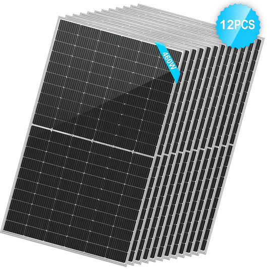 460 Watt Bifacial PERC Solar Panel - 12 units