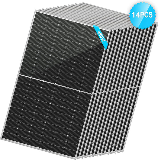 460 Watt Bifacial PERC Solar Panel - 14 units