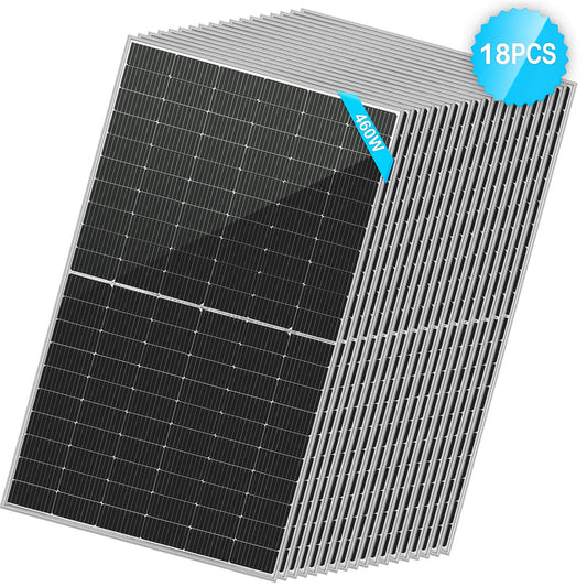 460 Watt Bifacial PERC Solar Panel - 18 units