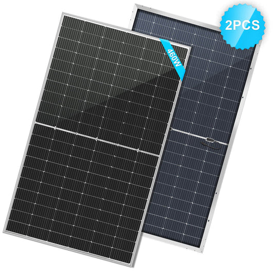 460 Watt Bifacial PERC Solar Panel - 2 units