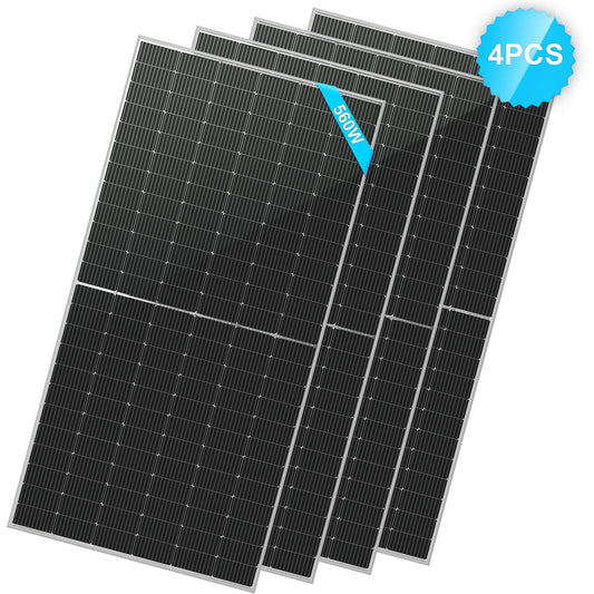 560 Watt Bifacial PERC Solar Panel - 4 units