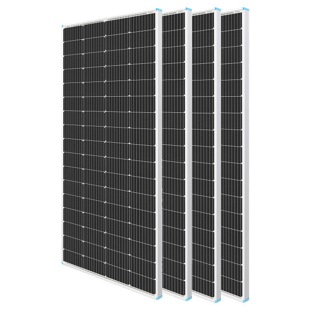 4pcs 200 Watt 12 Volt Monocrystalline Solar Panel