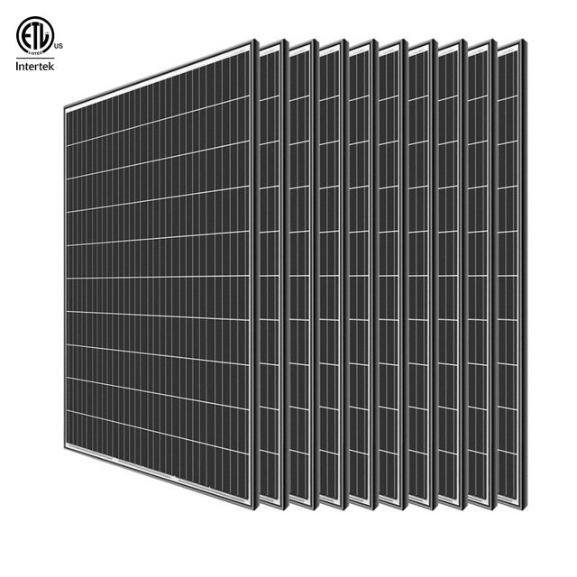 2pcs 200 Watt 12 Volt Flexible Monocrystalline Solar Panel