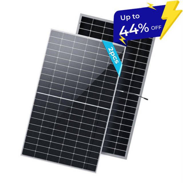 2PCS Bifacial 450 Watt Monocrystalline Solar Panel