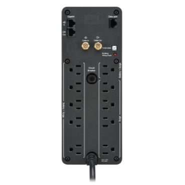 APC Back-UPS Pro, 1500VA/900W, Tower, 120V, 10x NEMA 5-15R outlets, AVR, USB Type A + C ports, LCD, User Replaceable Battery